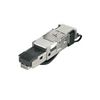 Adatcsatlakozó hibrid PROFINET RJ45 8(8) dugó Cat6A(IEC) árnyékolt IE-PS-RJ45-FH-BK Weidmüller