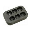 Asztali elosztósor vezeték nélkül 6x2P+E/230V 16A szürke IP20 Dafx-1-162b LEGRAND