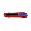 Behúzható pengéjű kés (sniccer) univerzális 165mm-hossz egyenes CutiX KNIPEX