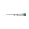 Fázisceruza tasak nélkül 1P-ellenőrzés 100-250V glimm-kijelzés 140mm 50mm-penge 3mm x Haupa