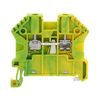 Földelő sorkapocs 1-szintes 0,2-2,5mm2 zöld/sárga TS35 csavaros SSL 2,5/2A GNYE CONTA-CLIP