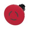 Vészgomba nyomófej műanyag d22 60mm-fej piros reteszelt világító SIRIUS ACT SIEMENS