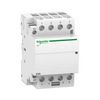 Installációs kontaktor sorolható 63A 400V AC 4-z 220-240V AC-műk 3mod Acti9 iCT Schneider