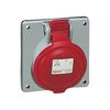 Ipari dugalj beépíthető 3P+N+E 32A 400V(50+60Hz) piros IP44 P17 Tempra PRO Dafbe-324k06 m LEGRAND