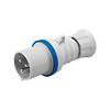 Ipari dugvilla lengő 2P+E 16A 200-250V(50+60Hz) kék IP44 műanyag csavaros IEC309HP GEWISS
