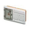 Kombinációs doboz, süllyesztett IP55, 4 DIN modul+2x16A dugaljhely 48PTC GEWISS