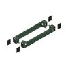 Lábazat első+hátsó elemek acél szürke 100mm-ma 1000mm-sz 1000mm-mé Spacial Schneider