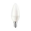 LED lámpa B38 gyertya 7W- 60W E14 806lm 827 220-240V AC 15000h 2700K CorePro LEDcandle Philips