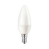 LED lámpa B38 gyertya 7W- 60W E14 806lm 840 220-240V AC 15000h 4000K CorePro LEDcandle Philips