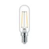 LED lámpa elszívóba T25L egyfejű cső filament 2,1W- 25W E14 250lm 827 LED Classic Philips