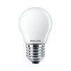 LED lámpa P45 kisgömb 2,2W- 25W E27 250lm 827 220-240V AC 15000h 2700K CorePro LEDLuster Philips