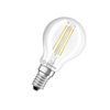 LED lámpa P45 kisgömb DIM filament 4,8W- 40W E14 470lm 827 DIM 220-240V AC LEDPCLP40D LEDVANCE