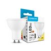 LED lámpa spot alu-műa tükrös PAR16 6W- 45W GU10 550lm 827 DIM 220-240V AC 25000h 110° Modee