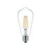 LED lámpa ST64 5,5W- 40W E27 470lm 827 220-240V AC 15000h 2700K Classic LEDbulb Philips
