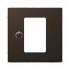 Merten szobatermosztát fedlap központi fedlap termosztáthoz bronz üres-jel IP20 műanyag Schneider