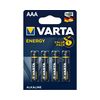 Mikro elem AAA 1.5V alkáli-mangán Micro(AAA/R03) MN2400  Energy VARTA (fehér)