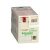 Miniatűr relé 6A 4v 24V50Hz monostabil IP20 LED Zelio RXM Schneider