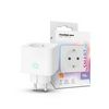 RF okos dugaljadapter 16A/230V/2P+F/Bluetooth (Tuya Wi-Fi) 230VAC-táp fehér  tokozott Smart Modee