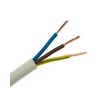 Műanyagköpenyű kábel H05VV-F 3x 1.5mm2 hajlékony 300V/U0 300V fehér H05VV-F (MT) 100m KÁBELgyártó