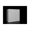 Szekrény fali teli ajtós acél szerelőlappal 500mmx 500mmx 300mm IP66 AX 1350.000 Rittal
