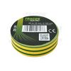 Szigetelőszalag zöld/sárga 18mm x 20m PVC 90°C max. TRACON