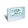 Szobatermosztát programozható LCD 2x1,5V/AA hűtés-fűtés öntanuló digitális 5-38°C 5A 250V fehér PERRY