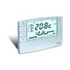Szobatermosztát programozható LCD 2x1,5V/AA öntanuló 1v digitális 5-38°C 5A 250V fehér PERRY