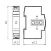 Túlfeszültség-levezető 1P 230V/AC 230V/DC 20A 2.5kA(L-N) 7kA(L+N-PE) VF230-AC/DC OBO-BETTERMANN