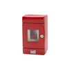 Tűzvédelmi kézi jelzésadó falonkívüli tűzriasztó (piros) műanyag piros üveglapos IP55 42RV GEWISS
