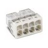 Vezetékösszekötő átlátszó 8-pólus 0.5-2.5mm2 24A 450V WAGO