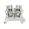 Átmenő sorkapocs TS35 1-szint 57A 2.5-10mm2/érvéghüvely szürke csavaros csavaros Viking3 LEGRAND