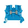 Átmenő sorkapocs TS35 1-szint 24A 0.25-2.5mm2/érvéghüvely kék csavaros csavaros Viking3 LEGRAND